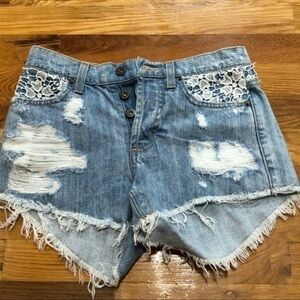 Carmar shorts high waist size 26 sale beautiful design crotchet